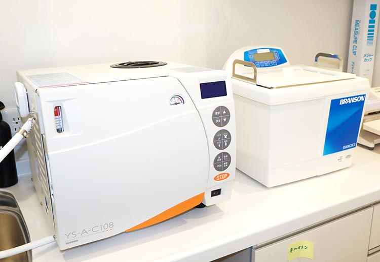 滅菌機、超音波洗浄機